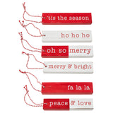 Mud Pie MP 46700201xx Christmas Stick Ornaments/Gift Tag