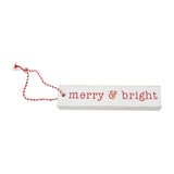 Mud Pie MP 46700201xx Christmas Stick Ornaments/Gift Tag