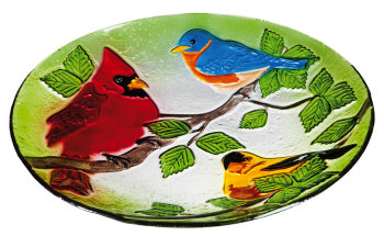 Evergreen Enterprises Inc. EE 2GB460 Garden View Song Birds Birdbath