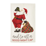 Mud Pie MP 41500251 Drinking Christmas Tea Towels