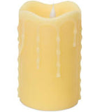 Melrose International MI 57735 Simplux - 3 x 5.25 Flameless Candle