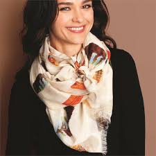 Two's Company TC 21616-20 Feather Scarf Assorted 2 Colors