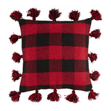 Mud Pie MP 41600557xx Large Buffalo Check Pillow