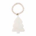 Mud Pie MP 46700247 White Marble Ornaments