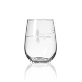 Rolf Glass RG 410333 Fly Fishing 17 oz Stemless Wine Glass