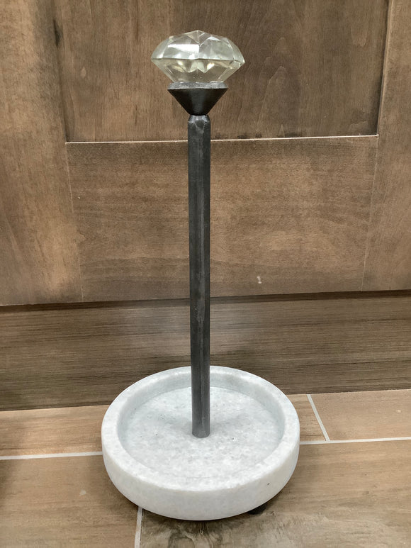 Mud Pie MP 4711025 Doorknob Paper Towel Holder