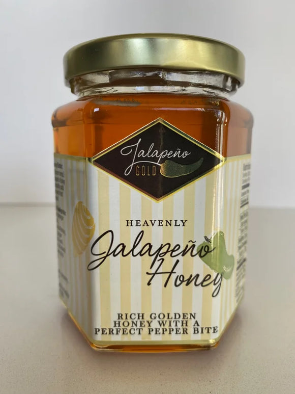 Jalapeno Gold JG Rich Golden Jalapeno Honey 10oz