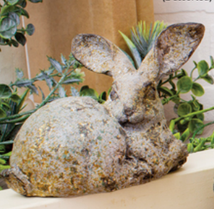 Wing Tai Trading WTT RAF24767-2A Resin Rustic Rabbits – Piper