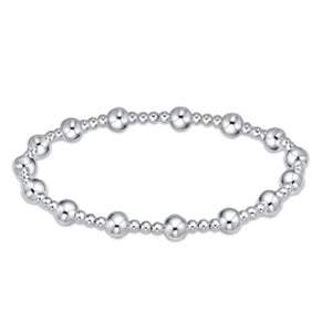 ENEWTON DESIGN ED BCLSINPSS5 CLASSIC SINCERITY PATTERN 5mm BEAD BRACELET - STERLING