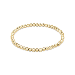 ENEWTON DESIGN ED ENEWTON EXTENDS - CLASSIC GOLD 4mm BEAD BRACELET