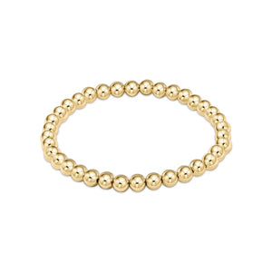 ENEWTON DESIGN ED ENEWTON EXTENDS - CLASSIC GOLD 5mm BEAD BRACELET