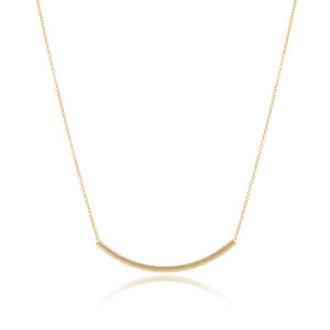 ENEWTON DESIGN ED N16GBBG 16" NECKLACE GOLD - BLISS BAR GOLD