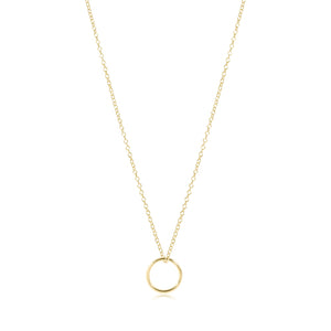 ENEWTON DESIGN ED 16" NECKLACE GOLD - HALO GOLD CHARM