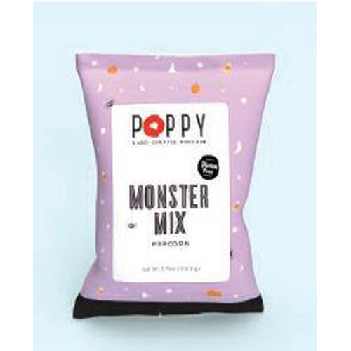 Poppy Handcrafted Popcorn PHP NBC Fall Bag Popcorn Monster Mix