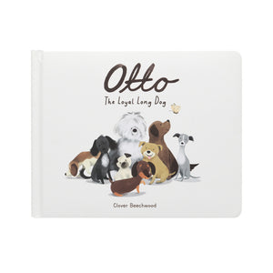 Jellycat Inc JI BK4OD Otto the Loyal Long Dog Book