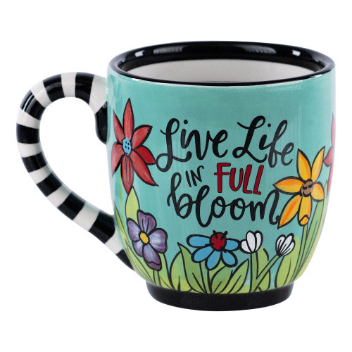 Glory Haus GH 27143424 Live Life Full Bloom Mug