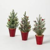 Sullivans SU TR1119xx Potted Frosted Trees