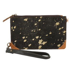 Vaan & Co VC W70 Rawhide Credit Card Wallet Wristlet