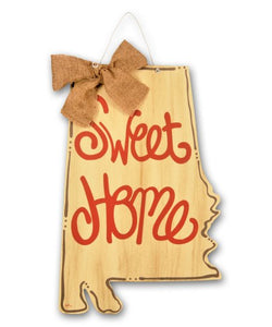 Magnolia Lane ML Sweet Home Alabama Door Sign